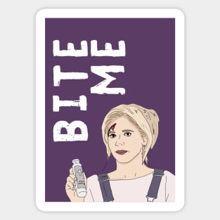 Bite Me Buffy Sticker